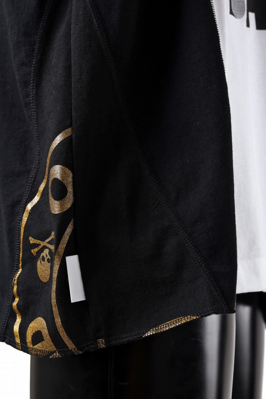 Load image into Gallery viewer, mastermind JAPAN x CHANGES exclusive ReBUILD T-SHIRT / CH-BODY (BLACK #13)