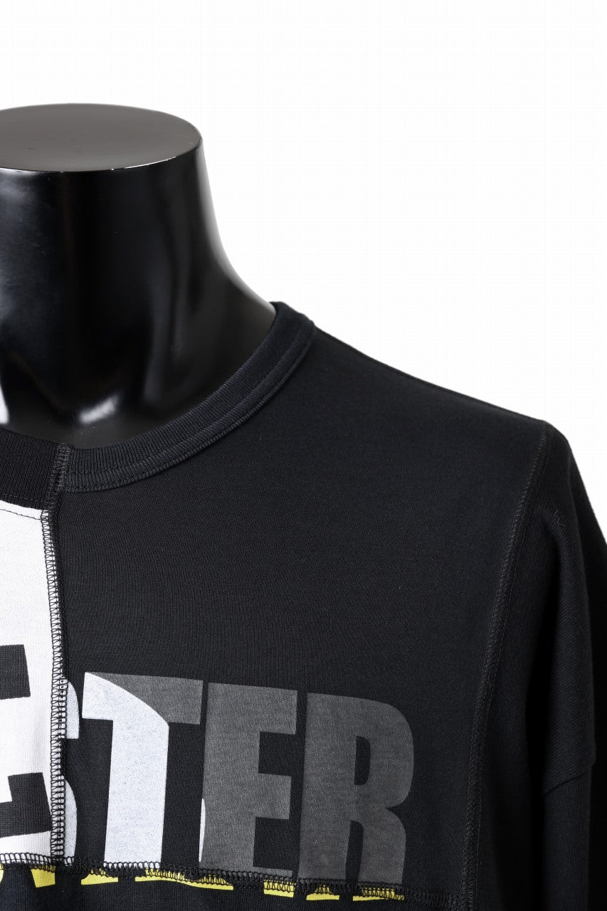 Load image into Gallery viewer, mastermind JAPAN x CHANGES exclusive ReBUILD T-SHIRT / CH-BODY (BLACK #15)