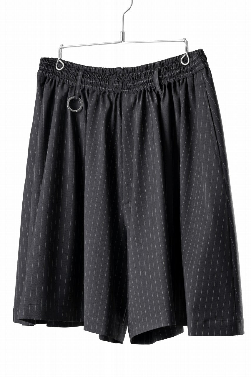 画像をギャラリービューアに読み込む, TARO HORIUCHI / th products HORN / Volume Short Pants / 2way Stretch W/P Tropical (black stripe)