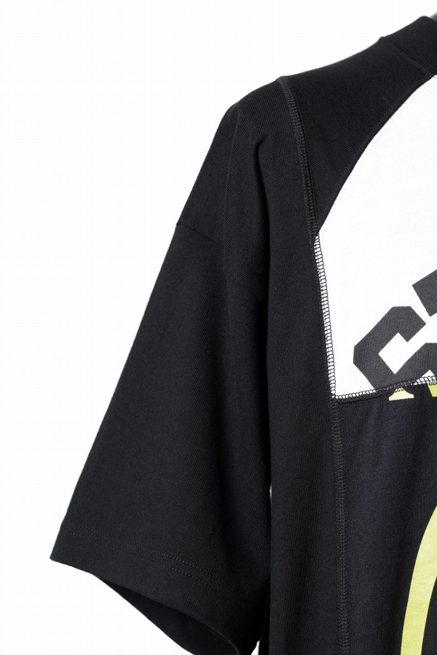 Load image into Gallery viewer, mastermind JAPAN x CHANGES exclusive ReBUILD T-SHIRT / CH-BODY (BLACK #15)