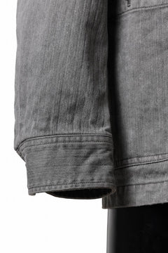 画像をギャラリービューアに読み込む, sus-sous germany work jacket / cotton linen herringbone (sumi)