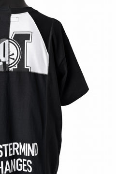 Load image into Gallery viewer, mastermind JAPAN x CHANGES exclusive ReBUILD T-SHIRT / CH-BODY (BLACK #15)