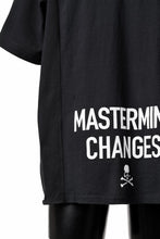 Load image into Gallery viewer, mastermind JAPAN x CHANGES exclusive ReBUILD T-SHIRT / CH-BODY (BLACK #15)