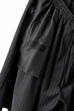 画像をギャラリービューアに読み込む, TARO HORIUCHI / th products HORN / Volume Short Pants / 2way Stretch W/P Tropical (black stripe)