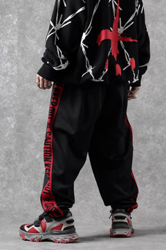 画像をギャラリービューアに読み込む, beauty : beast x CVTVLIST KEEP OUT TRACK PANTS (BLACK)