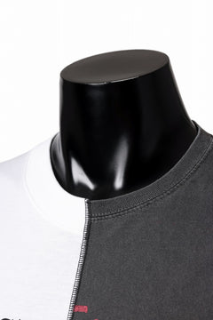 Load image into Gallery viewer, mastermind JAPAN x CHANGES exclusive ReBUILD T-SHIRT / CH-BODY (BLACK #14)