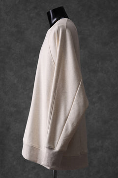 画像をギャラリービューアに読み込む, A.F ARTEFACT BOMBERHEAT® DOLMAN PULLOVER TOPS (CREAM)