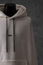 画像をギャラリービューアに読み込む, A.F ARTEFACT BOMBERHEAT® BACK LOGO HOODIE (CREAM)
