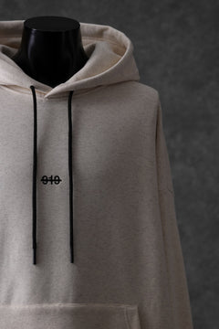 画像をギャラリービューアに読み込む, A.F ARTEFACT BOMBERHEAT® BACK LOGO HOODIE (CREAM)