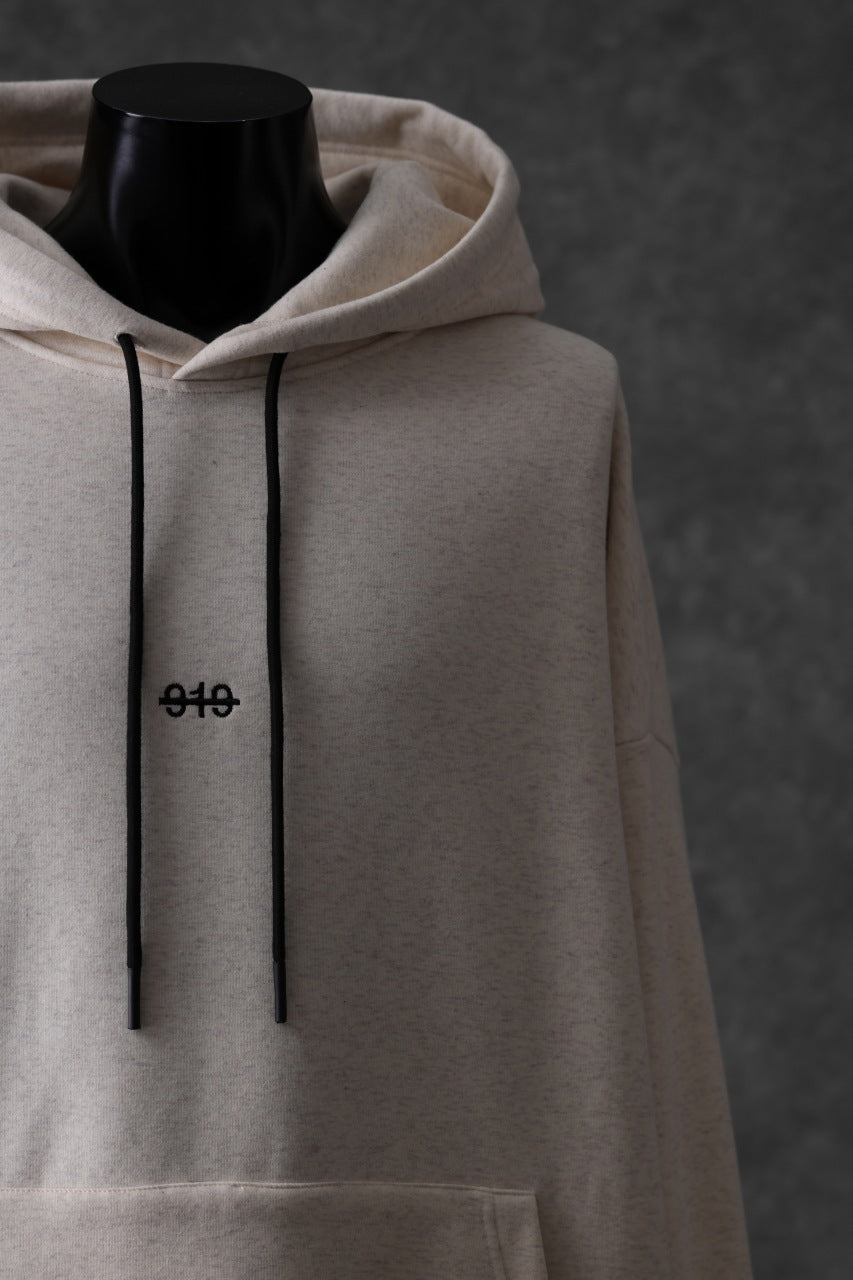 画像をギャラリービューアに読み込む, A.F ARTEFACT BOMBERHEAT® BACK LOGO HOODIE (CREAM)