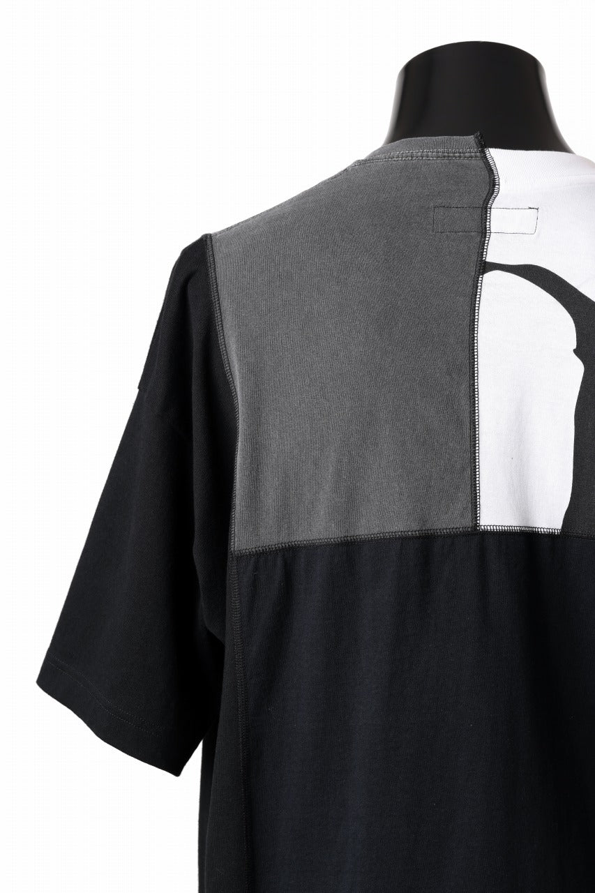 Load image into Gallery viewer, mastermind JAPAN x CHANGES exclusive ReBUILD T-SHIRT / CH-BODY (BLACK #14)