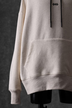 画像をギャラリービューアに読み込む, A.F ARTEFACT BOMBERHEAT® BACK LOGO HOODIE (CREAM)