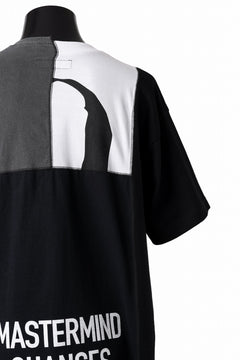 Load image into Gallery viewer, mastermind JAPAN x CHANGES exclusive ReBUILD T-SHIRT / CH-BODY (BLACK #14)