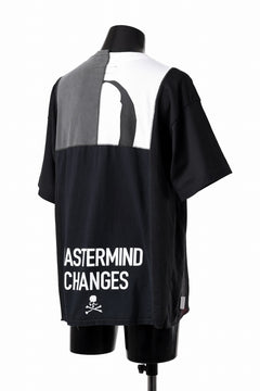 Load image into Gallery viewer, mastermind JAPAN x CHANGES exclusive ReBUILD T-SHIRT / CH-BODY (BLACK #14)