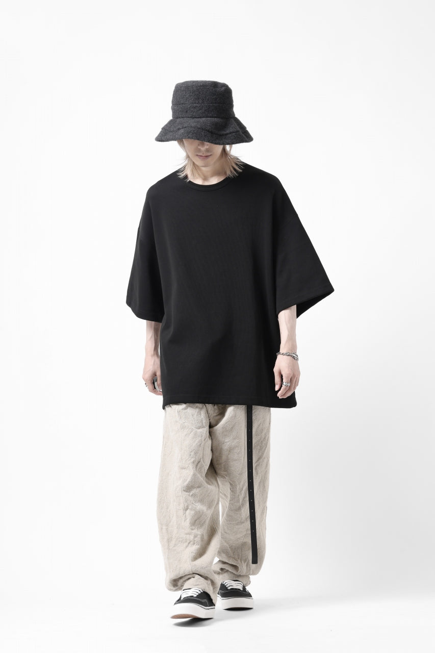 Load image into Gallery viewer, KLASICA CURVE BRIM VOLUME HAT / WOOL x ALPACA PILE (REVERSE PUFF)