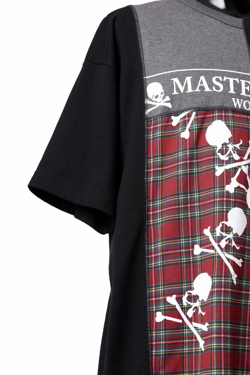 Load image into Gallery viewer, mastermind JAPAN x CHANGES exclusive ReBUILD T-SHIRT / CH-BODY (BLACK #21)