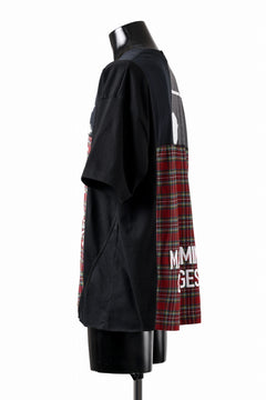 Load image into Gallery viewer, mastermind JAPAN x CHANGES exclusive ReBUILD T-SHIRT / CH-BODY (BLACK #21)