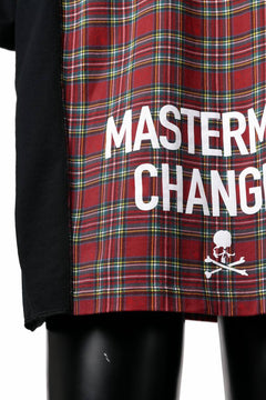 Load image into Gallery viewer, mastermind JAPAN x CHANGES exclusive ReBUILD T-SHIRT / CH-BODY (BLACK #21)