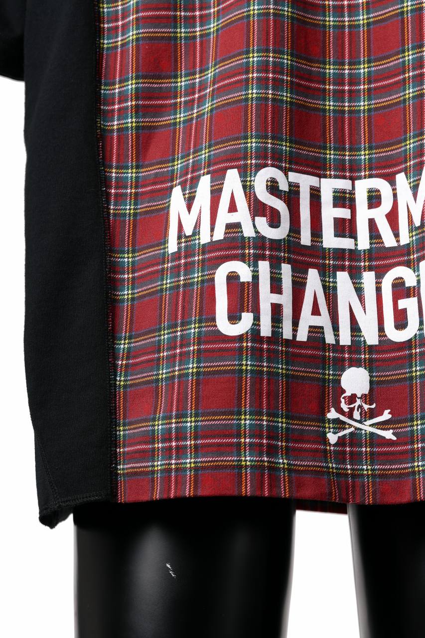 Load image into Gallery viewer, mastermind JAPAN x CHANGES exclusive ReBUILD T-SHIRT / CH-BODY (BLACK #21)