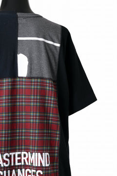 Load image into Gallery viewer, mastermind JAPAN x CHANGES exclusive ReBUILD T-SHIRT / CH-BODY (BLACK #21)