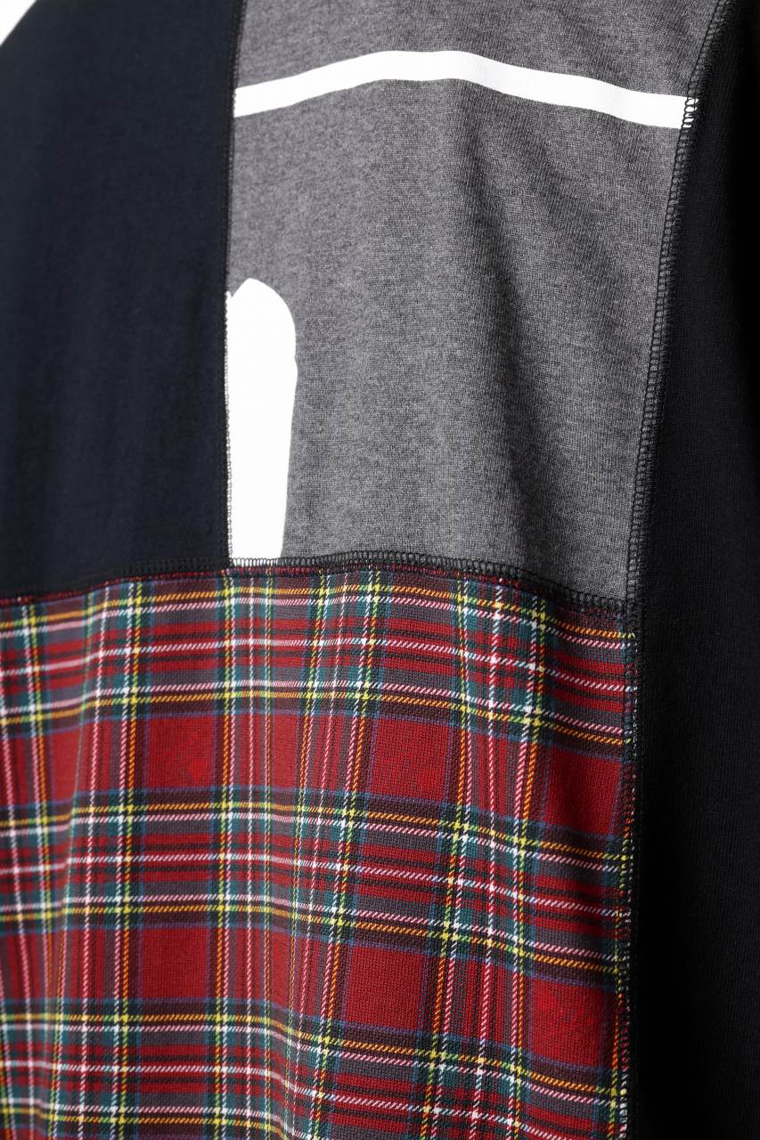 Load image into Gallery viewer, mastermind JAPAN x CHANGES exclusive ReBUILD T-SHIRT / CH-BODY (BLACK #21)