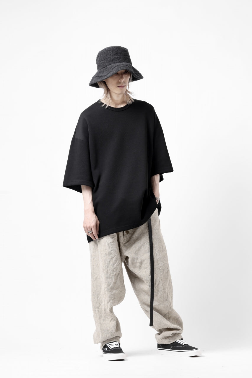 Load image into Gallery viewer, KLASICA CURVE BRIM VOLUME HAT / WOOL x ALPACA PILE (REVERSE PUFF)