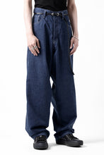 画像をギャラリービューアに読み込む, N/07 WIDE-TAPARED JEANS / 7.3oz CHAMBRAY DENIM (INDIGO ONE WASHED)