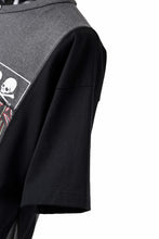 Load image into Gallery viewer, mastermind JAPAN x CHANGES exclusive ReBUILD T-SHIRT / CH-BODY (BLACK #18)