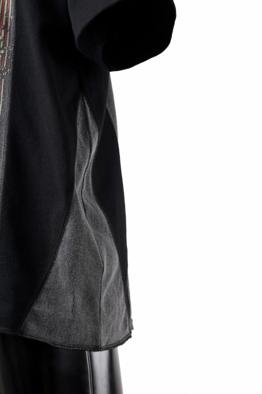 Load image into Gallery viewer, mastermind JAPAN x CHANGES exclusive ReBUILD T-SHIRT / CH-BODY (BLACK #18)