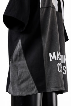 Load image into Gallery viewer, mastermind JAPAN x CHANGES exclusive ReBUILD T-SHIRT / CH-BODY (BLACK #18)