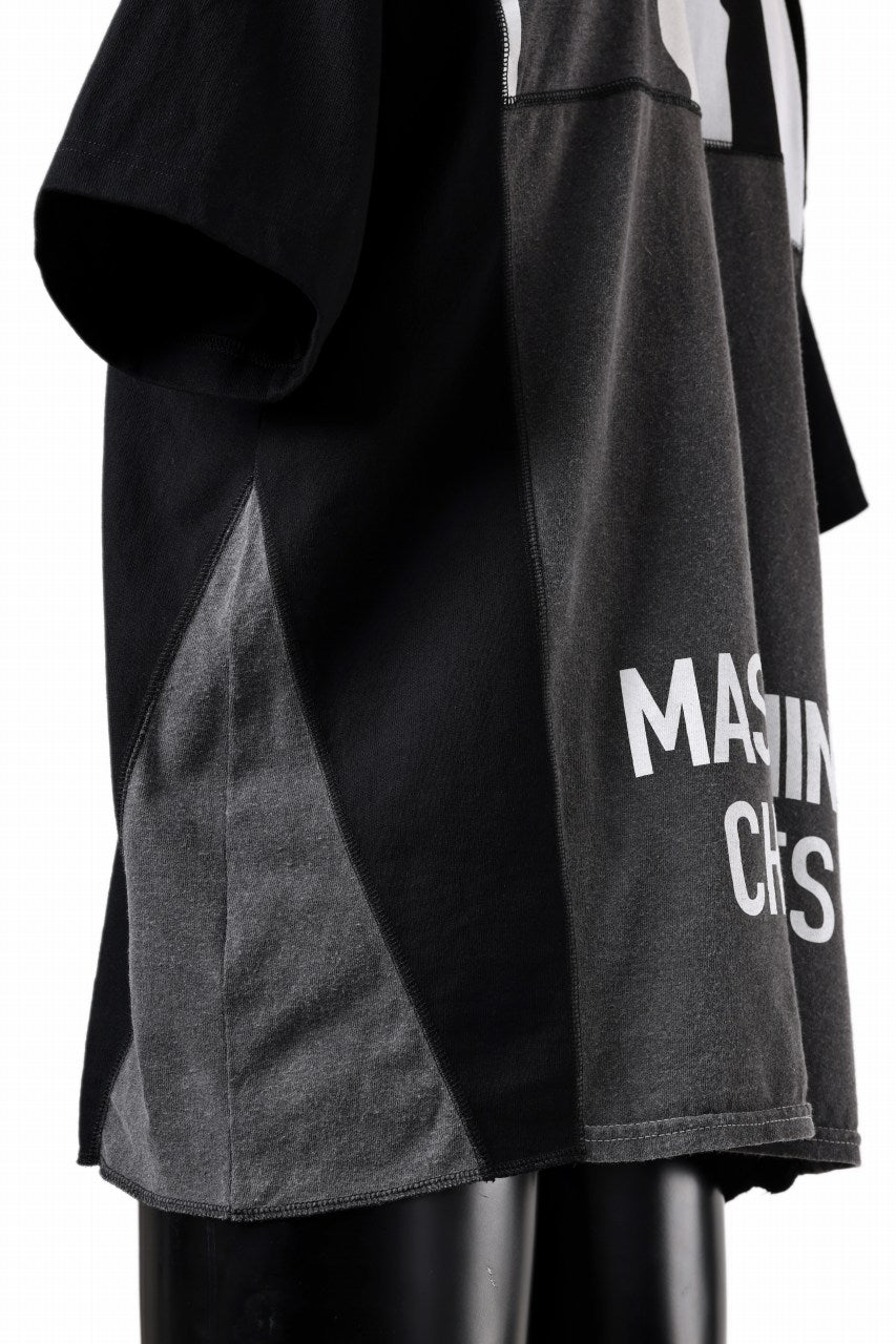 Load image into Gallery viewer, mastermind JAPAN x CHANGES exclusive ReBUILD T-SHIRT / CH-BODY (BLACK #18)