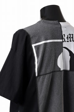 Load image into Gallery viewer, mastermind JAPAN x CHANGES exclusive ReBUILD T-SHIRT / CH-BODY (BLACK #18)
