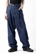 画像をギャラリービューアに読み込む, N/07 WIDE-TAPARED JEANS / 7.3oz CHAMBRAY DENIM (INDIGO ONE WASHED)