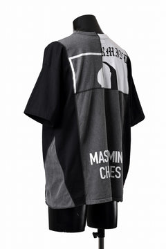 Load image into Gallery viewer, mastermind JAPAN x CHANGES exclusive ReBUILD T-SHIRT / CH-BODY (BLACK #18)