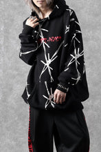 画像をギャラリービューアに読み込む, beauty : beast x CVTVLIST P.O HOODED "BARBED WIRE" (BLACK)