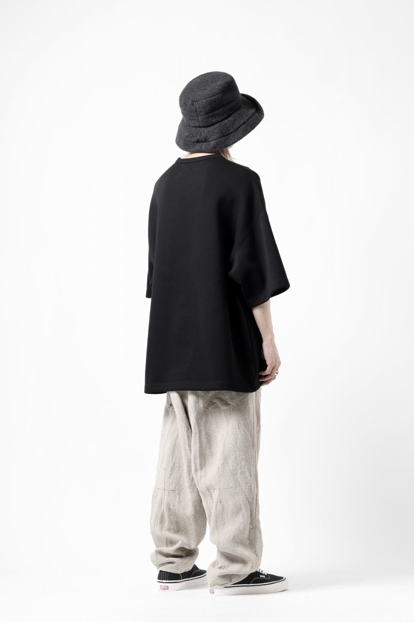 画像をギャラリービューアに読み込む, YUTA MATSUOKA wide taperd pants / no.8 linen canvas (ecru)