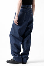 画像をギャラリービューアに読み込む, N/07 WIDE-TAPARED JEANS / 7.3oz CHAMBRAY DENIM (INDIGO ONE WASHED)