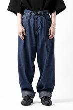 画像をギャラリービューアに読み込む, N/07 WIDE-TAPARED JEANS / 7.3oz CHAMBRAY DENIM (INDIGO ONE WASHED)