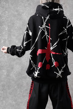 画像をギャラリービューアに読み込む, beauty : beast x CVTVLIST P.O HOODED "BARBED WIRE" (BLACK)