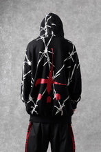 画像をギャラリービューアに読み込む, beauty : beast x CVTVLIST P.O HOODED "BARBED WIRE" (BLACK)