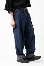 画像をギャラリービューアに読み込む, N/07 WIDE-TAPARED JEANS / 7.3oz CHAMBRAY DENIM (INDIGO ONE WASHED)