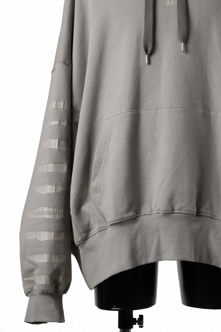 画像をギャラリービューアに読み込む, A.F ARTEFACT JUMBO SWEAT HOODIE / PRINT TYPE-B (GREY)