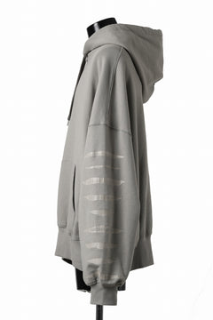 画像をギャラリービューアに読み込む, A.F ARTEFACT JUMBO SWEAT HOODIE / PRINT TYPE-B (GREY)