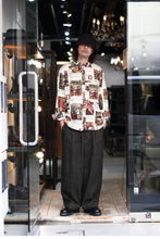 画像をギャラリービューアに読み込む, Aleksandr Manamis exclusive BIRD CHILDREN SHORT COLLAR REGULAR SHIRT (L'ALPHABET)