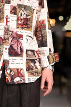 画像をギャラリービューアに読み込む, Aleksandr Manamis exclusive BIRD CHILDREN SHORT COLLAR REGULAR SHIRT (L'ALPHABET)