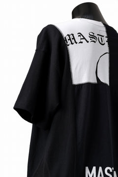 Load image into Gallery viewer, mastermind JAPAN x CHANGES exclusive ReBUILD T-SHIRT / CH-BODY (BLACK #20)