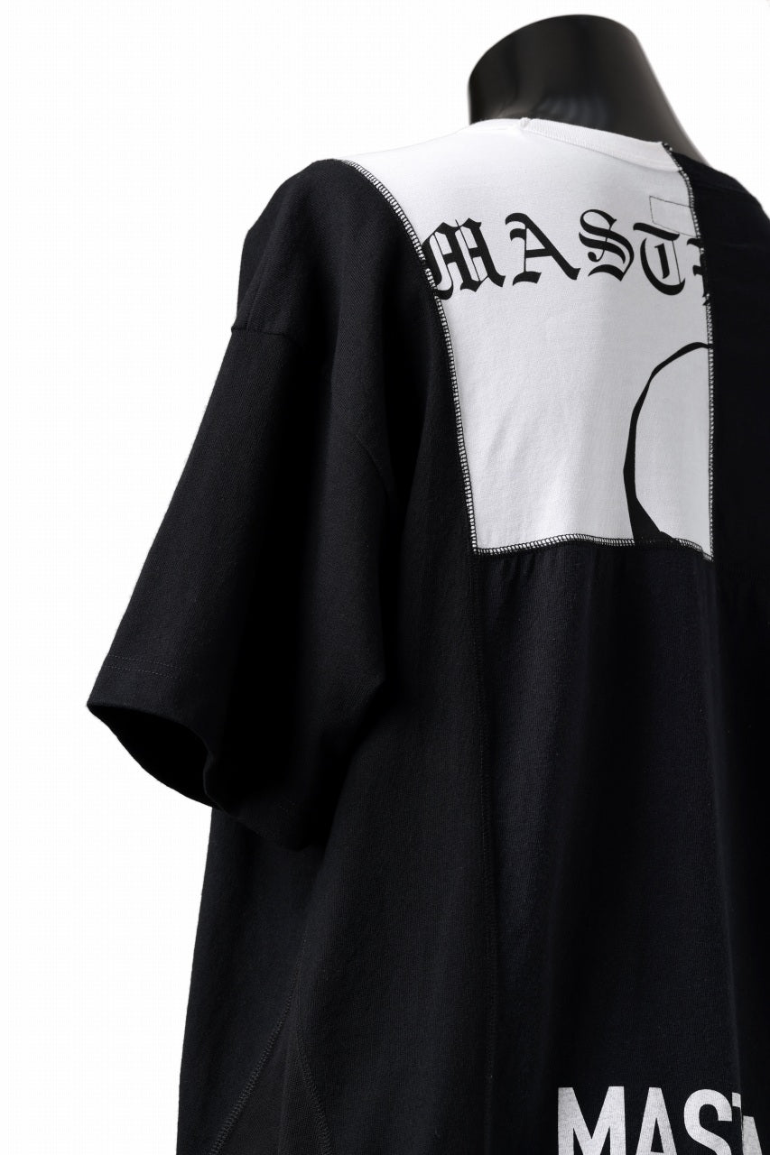 Load image into Gallery viewer, mastermind JAPAN x CHANGES exclusive ReBUILD T-SHIRT / CH-BODY (BLACK #20)