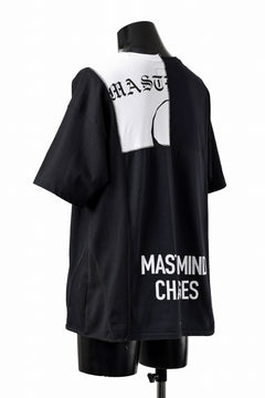 Load image into Gallery viewer, mastermind JAPAN x CHANGES exclusive ReBUILD T-SHIRT / CH-BODY (BLACK #20)