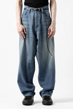 画像をギャラリービューアに読み込む, N/07 WIDE-TAPARED JEANS / 7.3oz CHAMBRAY DENIM (INDIGO USED)