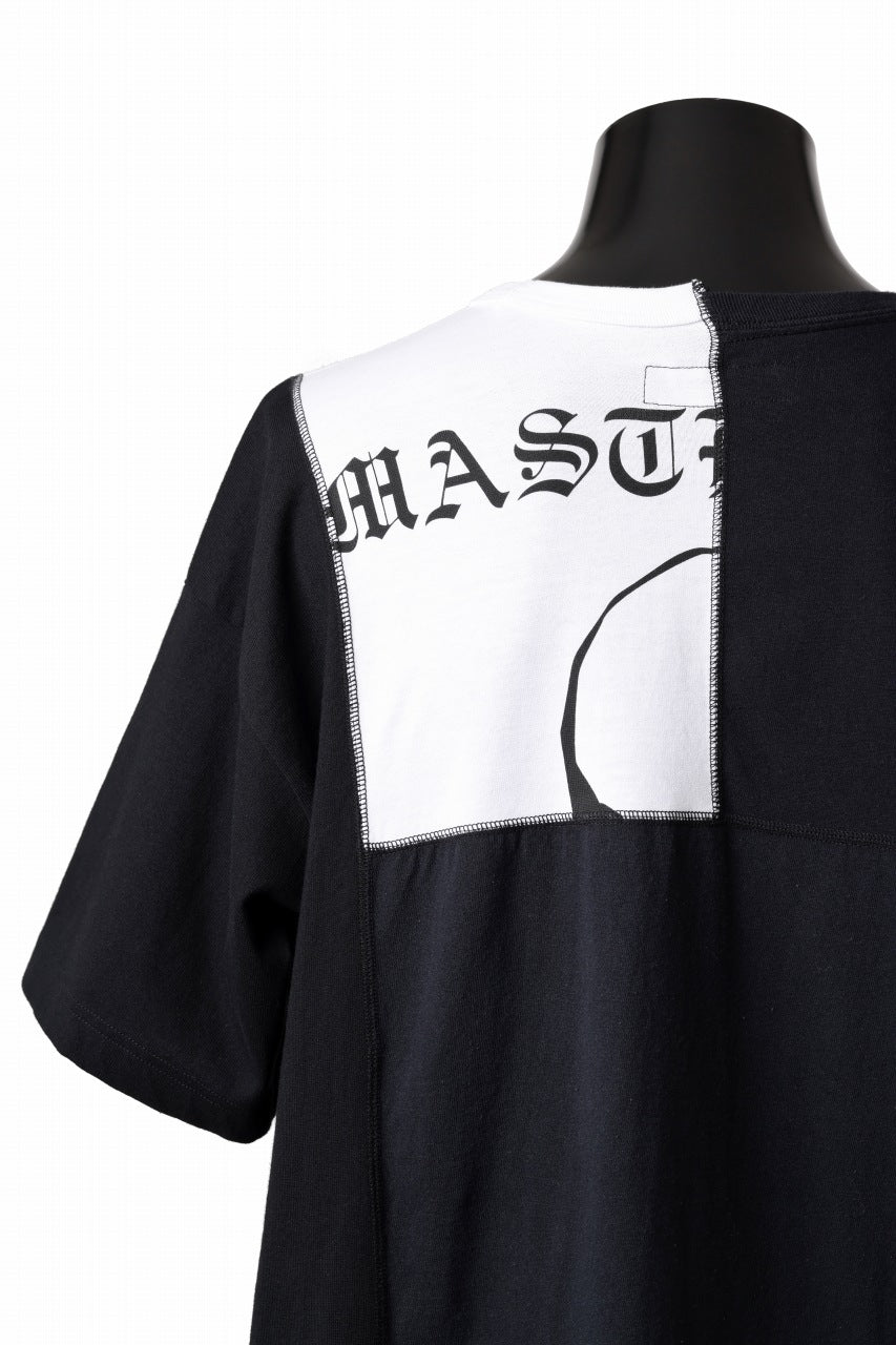Load image into Gallery viewer, mastermind JAPAN x CHANGES exclusive ReBUILD T-SHIRT / CH-BODY (BLACK #20)